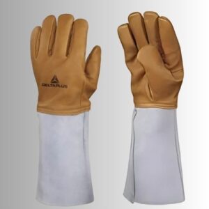 Cryogenic leather glove​ | HandHelmet-Hands Free Safety Tool