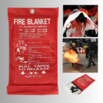HandHelmet Safe Cure Emergency Fire Blanket | HandHelmet-Hands Free Safety Tool