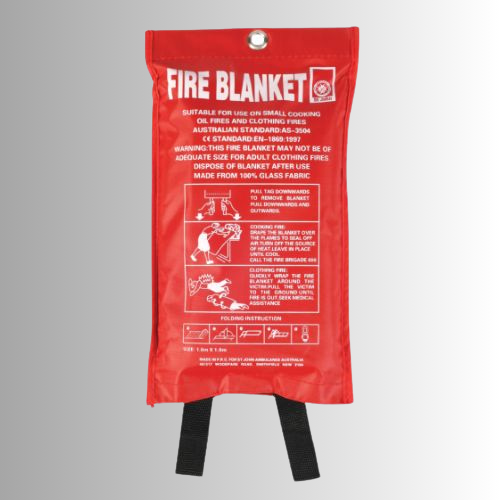 HandHelmet Safe Cure Emergency Fire Blanket | HandHelmet-Hands Free Safety Tool