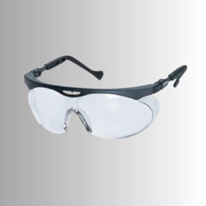 UVEX SKYPER Black Frame - Clear Lens Glasses 9195-275 | HandHelmet-Hands Free Safety Tool