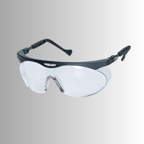 UVEX SKYPER Black Frame - Clear Lens Glasses 9195-275 | HandHelmet-Hands Free Safety Tool