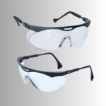 UVEX SKYPER Black Frame - Clear Lens Glasses 9195-275 | HandHelmet-Hands Free Safety Tool
