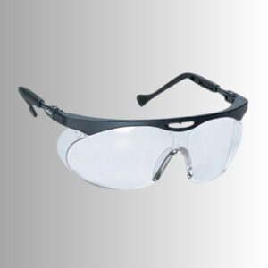 UVEX SKYPER Black Frame - Clear Lens Glasses 9195-275 | HandHelmet-Hands Free Safety Tool