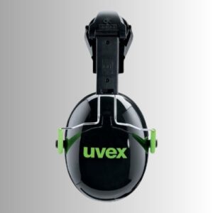 uvex K1H Helmet earmuffs | HandHelmet-Hands Free Safety Tool