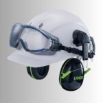 uvex K1H Helmet earmuffs | HandHelmet-Hands Free Safety Tool