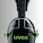 uvex K1H Helmet earmuffs | HandHelmet-Hands Free Safety Tool