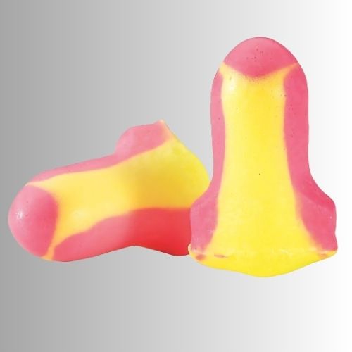Earplugs Laser Lite® High-Visibility Protection NRR 32 | HandHelmet-Hands Free Safety Tool