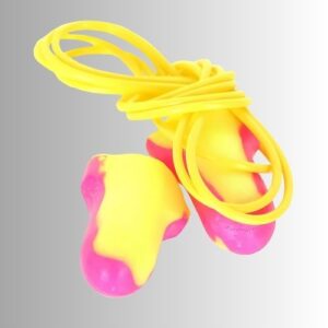 Earplugs Laser Lite® High-Visibility Protection NRR 32 | HandHelmet-Hands Free Safety Tool
