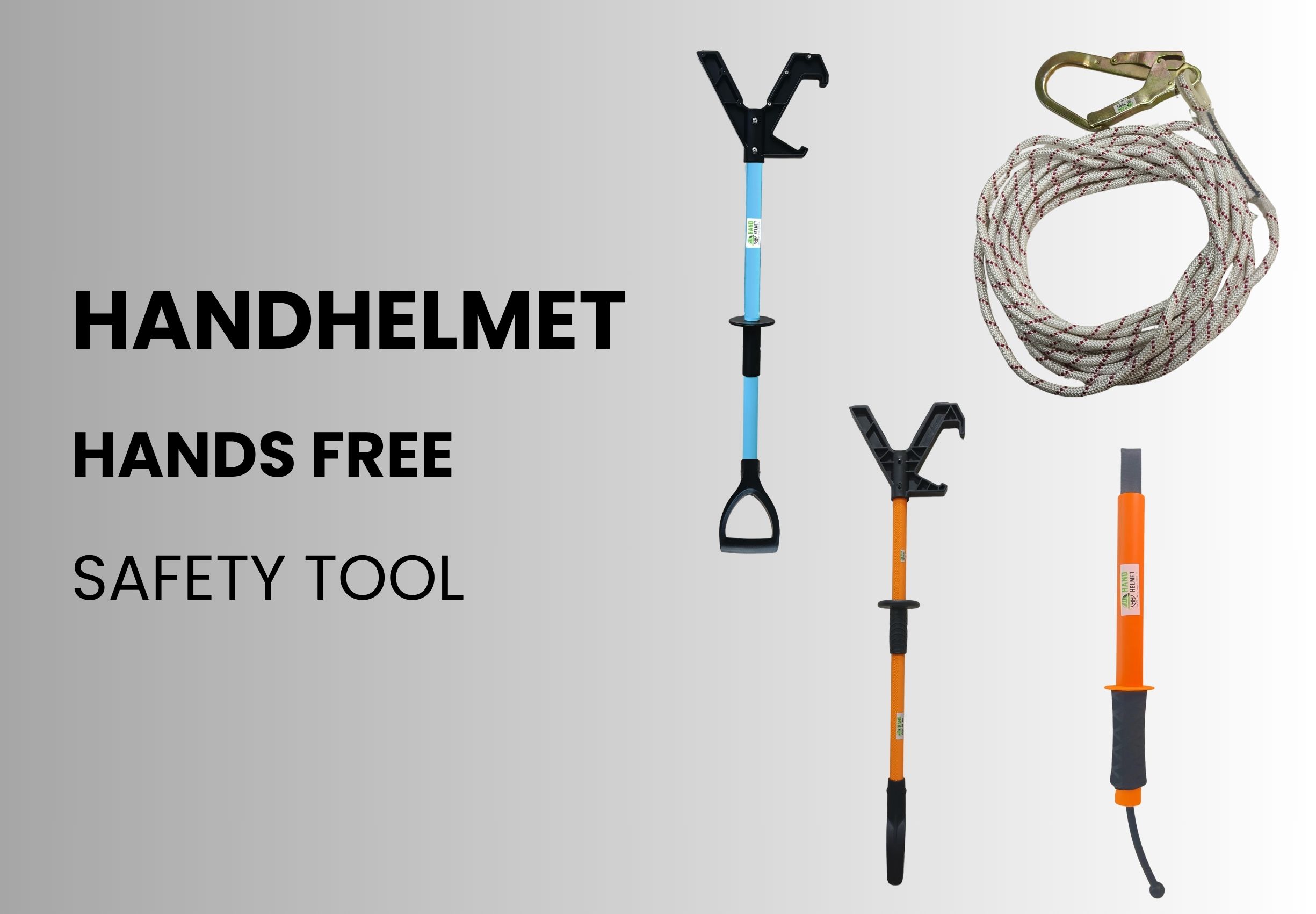 HandHelmet Hands Free Safety Tool